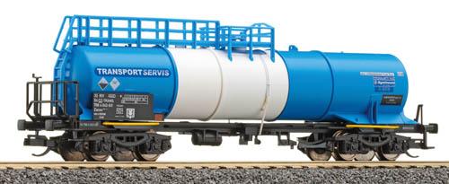 Tank car &quot;TRANSPORTservis&quot;<br /><a href='images/pictures/Tillig/15430.jpg' target='_blank'>Full size image</a>